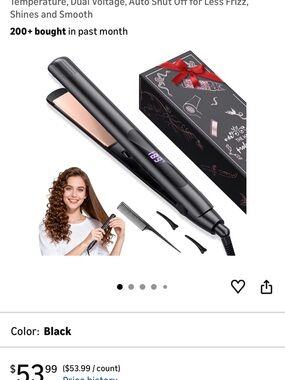 Brand new Hair Straightener Flat Iron with LED Display
